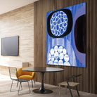 New Beginning I by Mary Calkins on GIANT ART - purple abstract