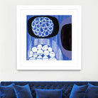 New Beginning I by Mary Calkins on GIANT ART - purple abstract