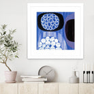 New Beginning I by Mary Calkins on GIANT ART - purple abstract