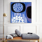 New Beginning I by Mary Calkins on GIANT ART - purple abstract