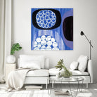 New Beginning I by Mary Calkins on GIANT ART - purple abstract