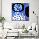 New Beginning I by Mary Calkins on GIANT ART - purple abstract