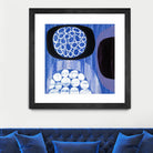 New Beginning I by Mary Calkins on GIANT ART - purple abstract