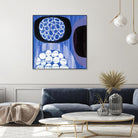 New Beginning I by Mary Calkins on GIANT ART - purple abstract