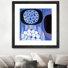 New Beginning I by Mary Calkins on GIANT ART - purple abstract