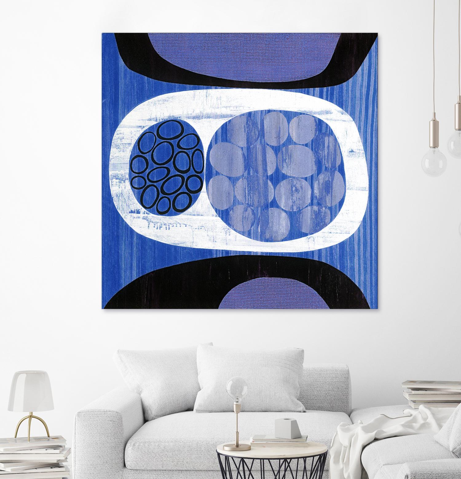 New Beginning II by Mary Calkins on GIANT ART - purple abstract