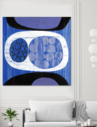 New Beginning II by Mary Calkins on GIANT ART - purple abstract