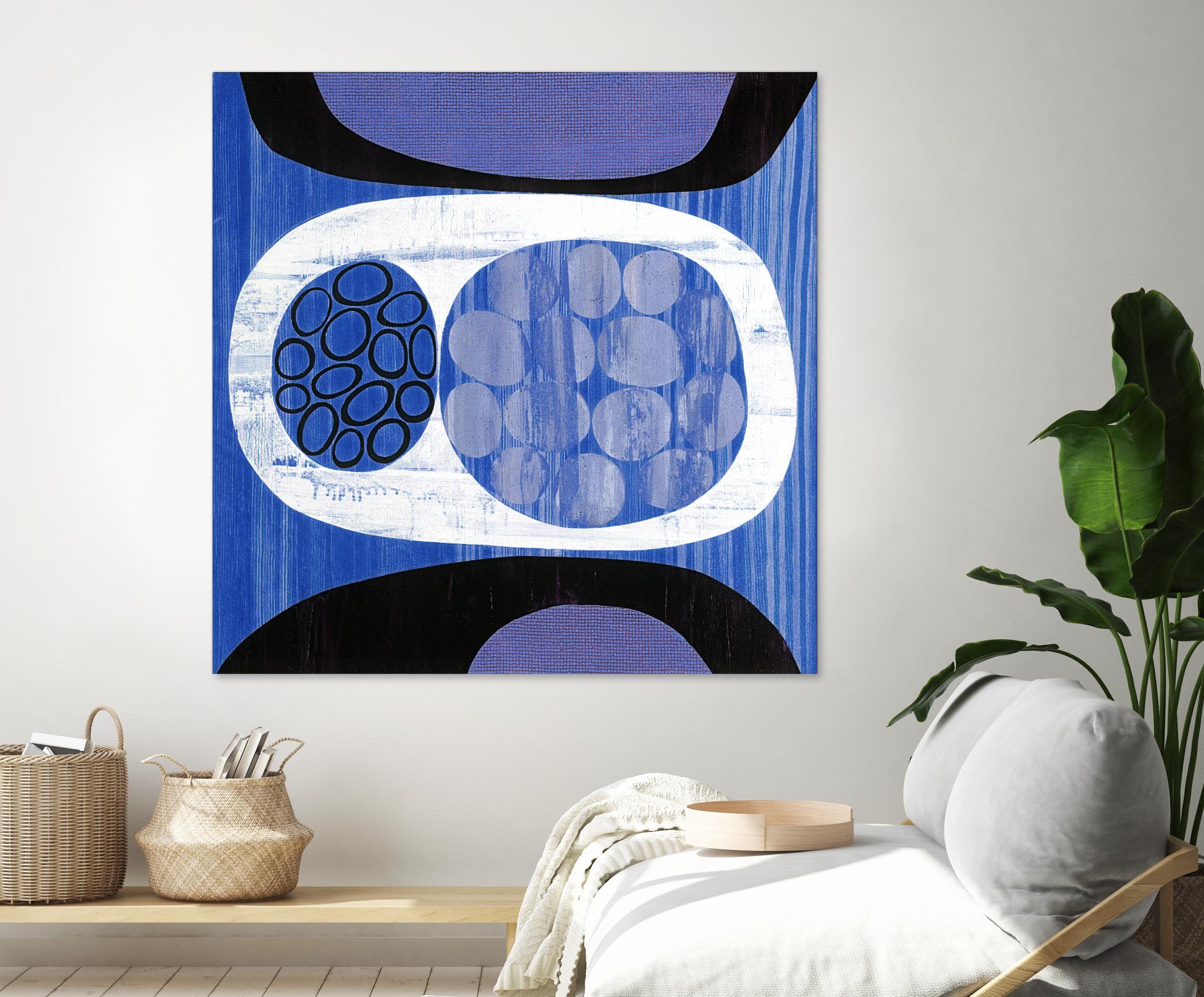 New Beginning II by Mary Calkins on GIANT ART - purple abstract