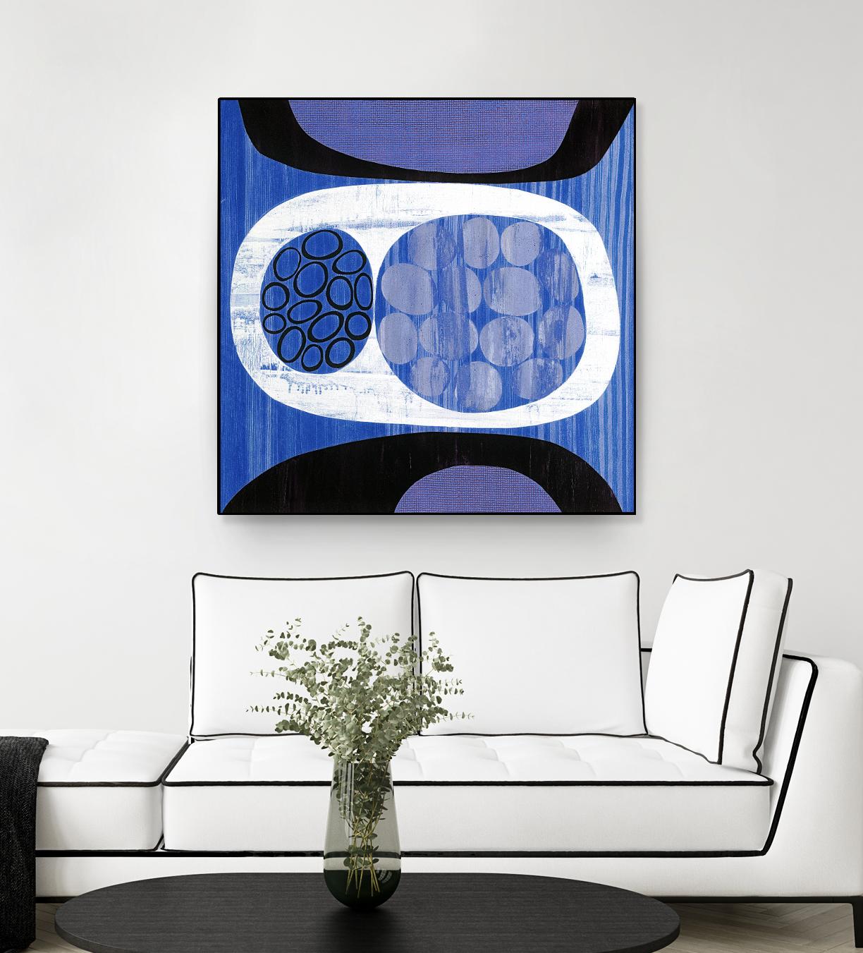 New Beginning II by Mary Calkins on GIANT ART - purple abstract