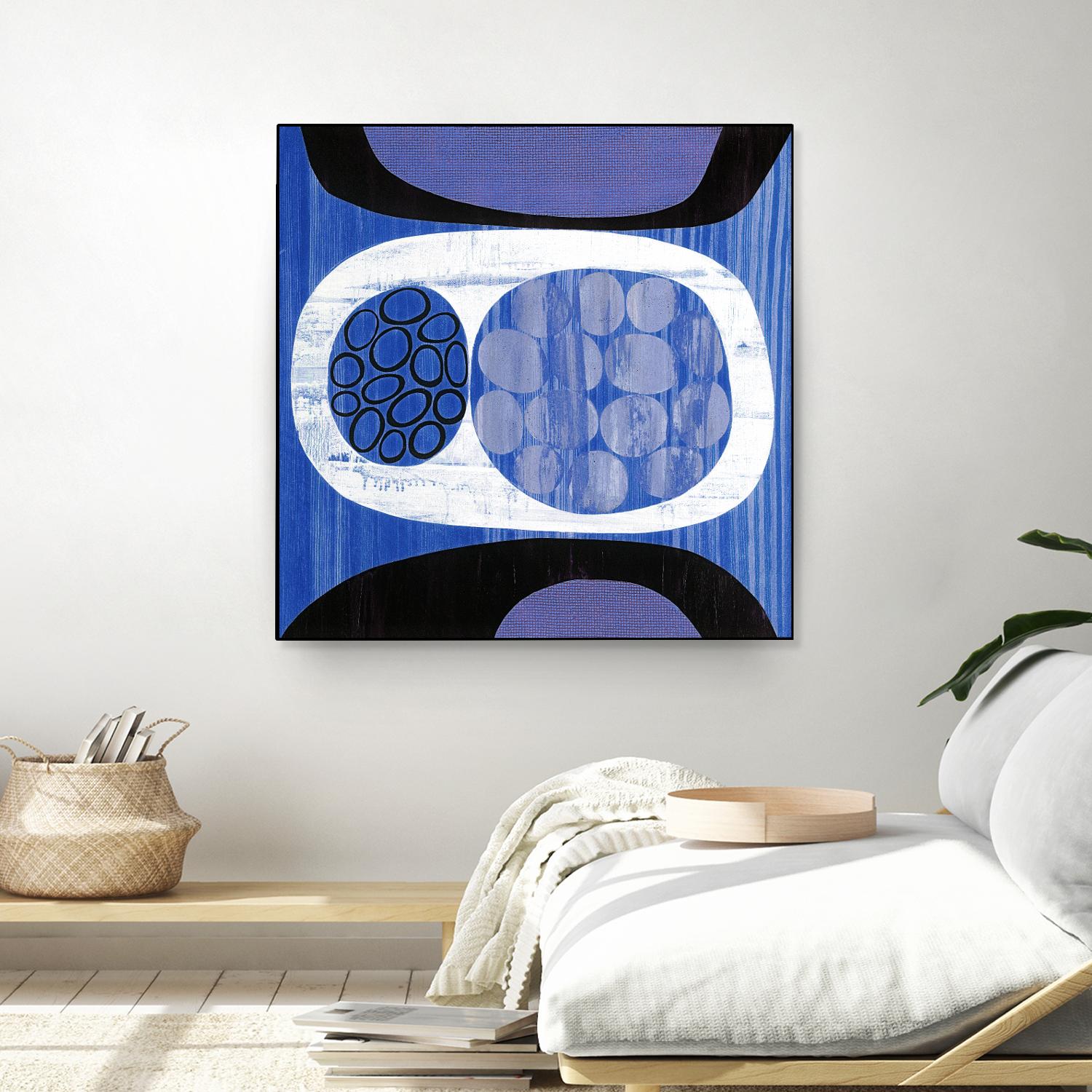 New Beginning II by Mary Calkins on GIANT ART - purple abstract