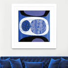 New Beginning II by Mary Calkins on GIANT ART - purple abstract