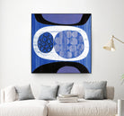 New Beginning II by Mary Calkins on GIANT ART - purple abstract