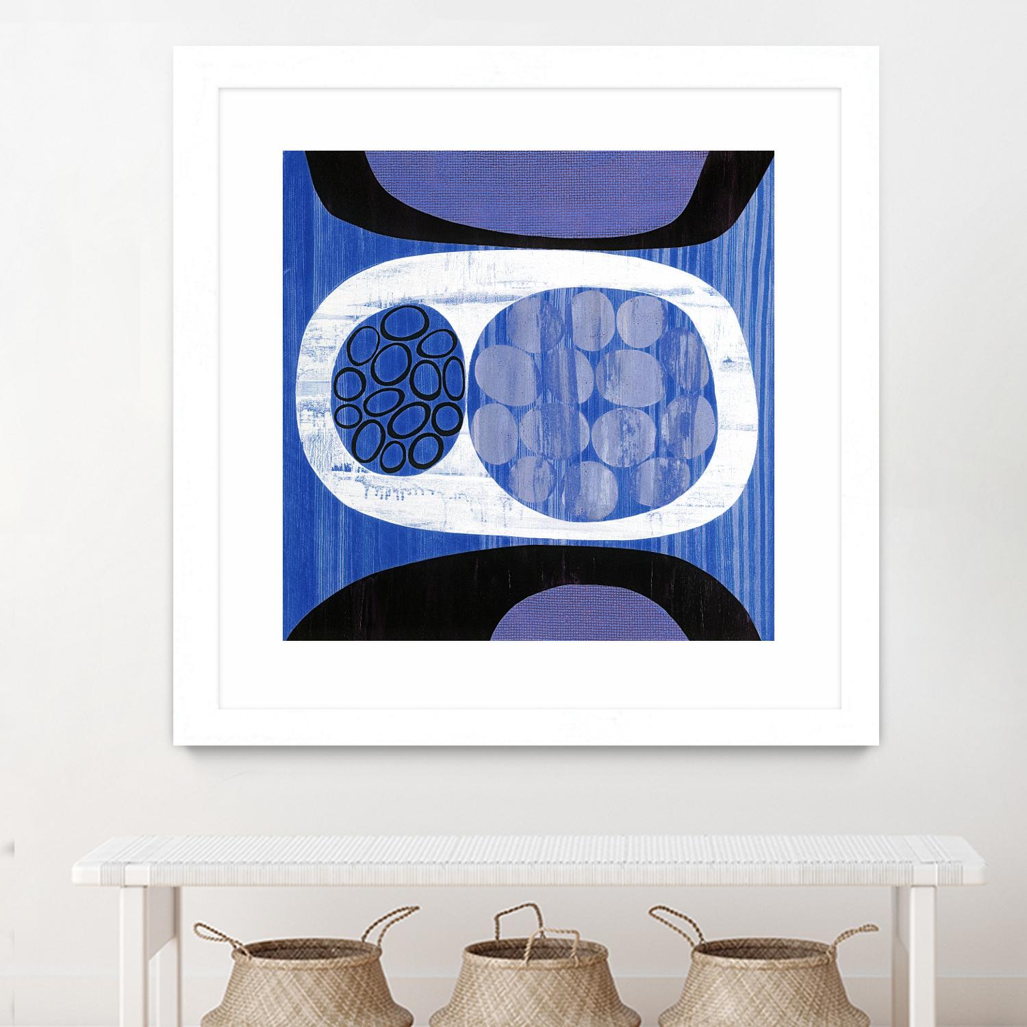 New Beginning II by Mary Calkins on GIANT ART - purple abstract