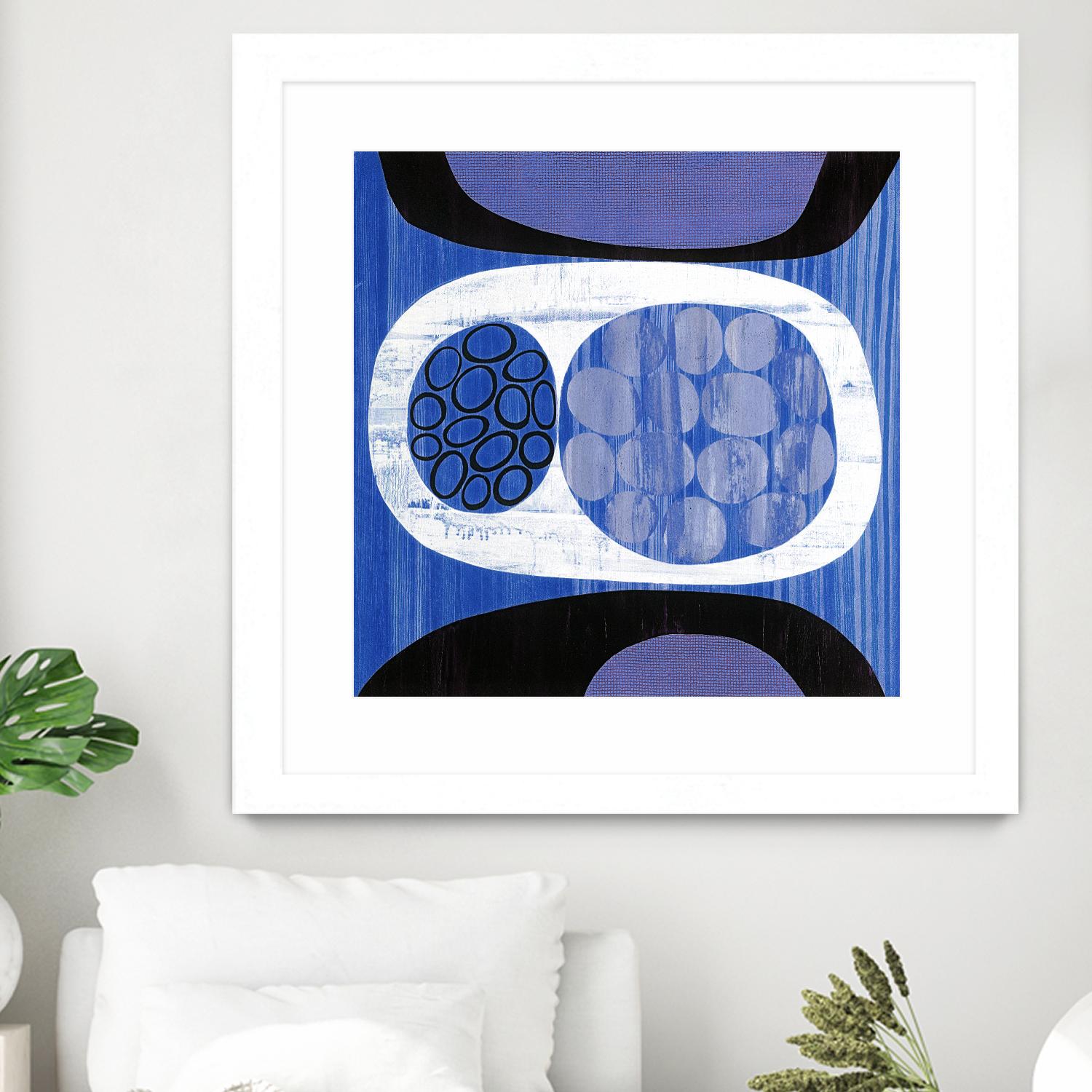 New Beginning II by Mary Calkins on GIANT ART - purple abstract