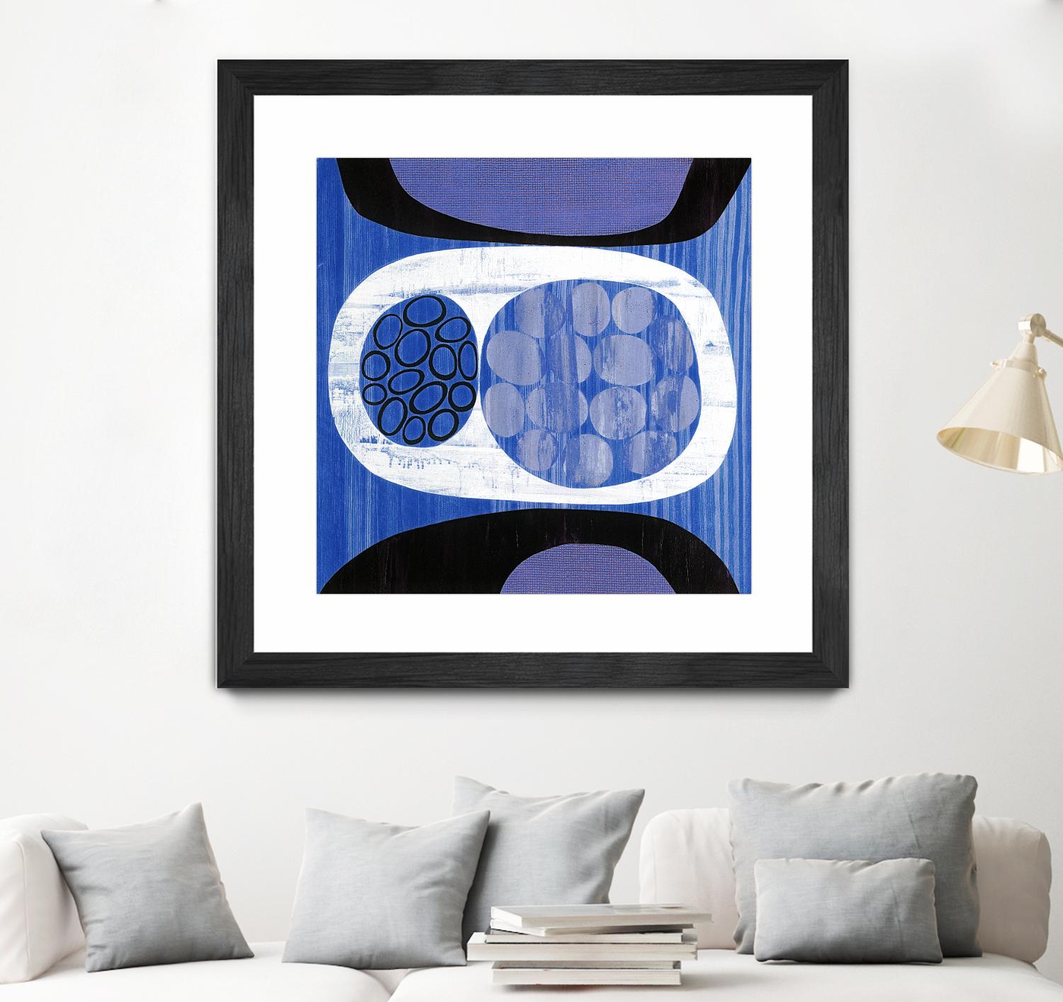 New Beginning II by Mary Calkins on GIANT ART - purple abstract