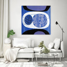 New Beginning II by Mary Calkins on GIANT ART - purple abstract