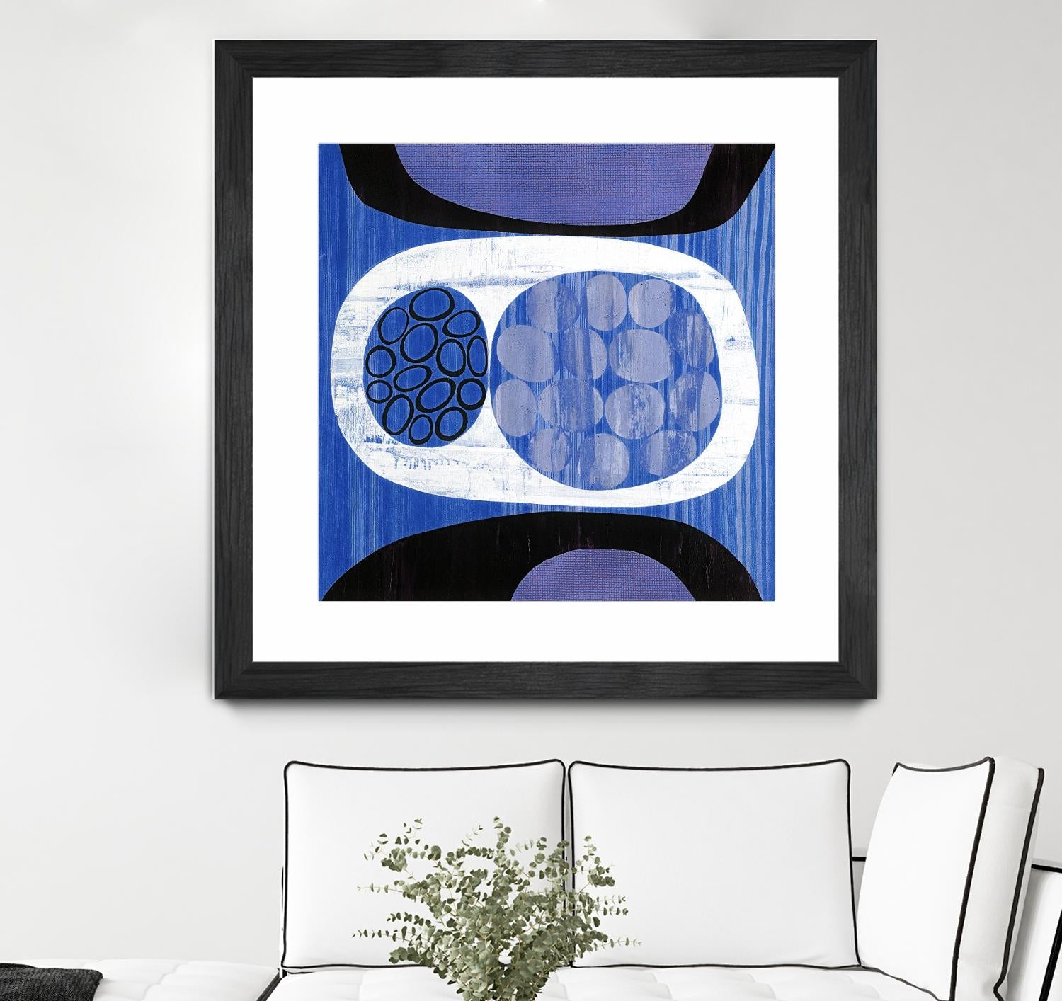 New Beginning II by Mary Calkins on GIANT ART - purple abstract