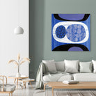 New Beginning II by Mary Calkins on GIANT ART - purple abstract