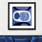 New Beginning II by Mary Calkins on GIANT ART - purple abstract