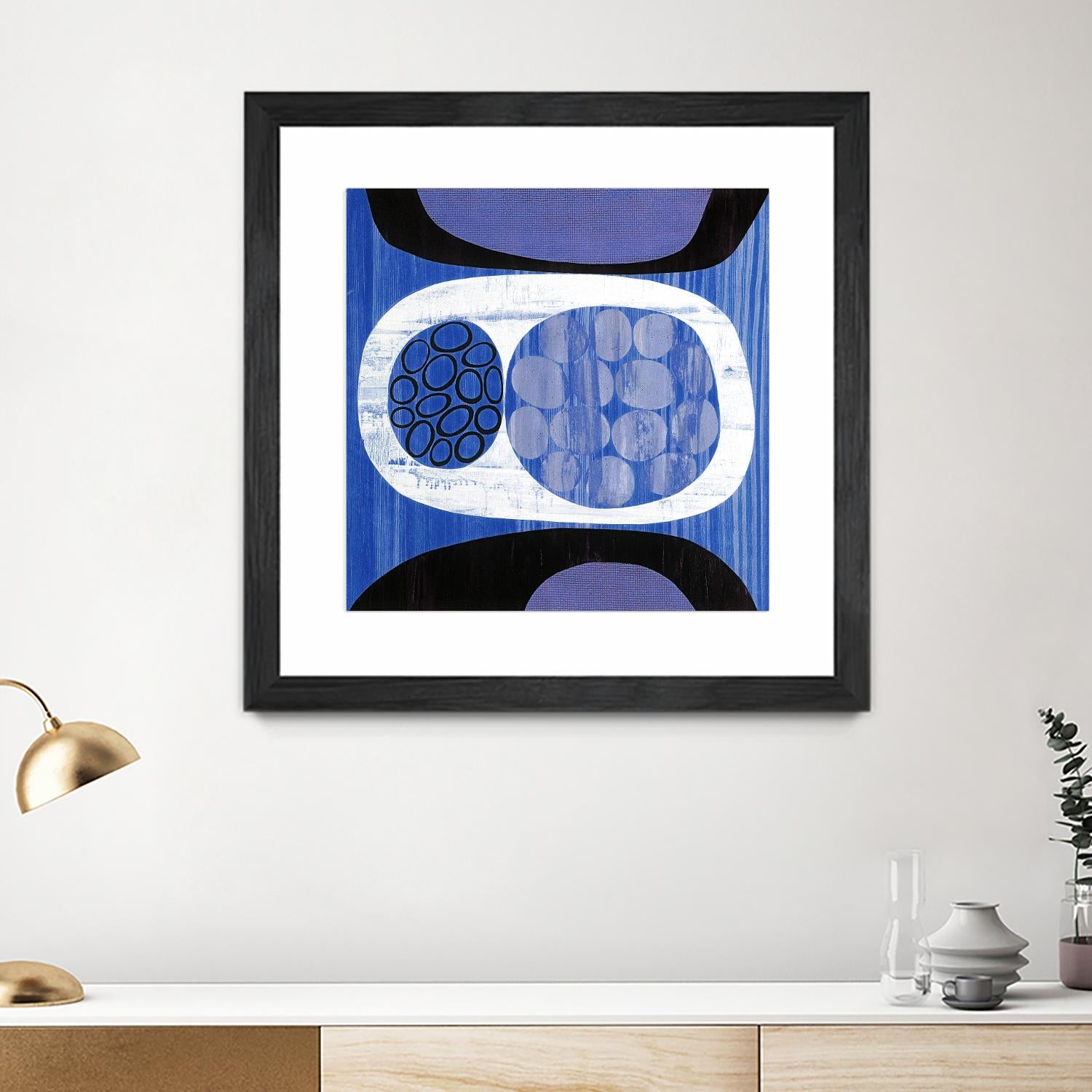 New Beginning II by Mary Calkins on GIANT ART - purple abstract