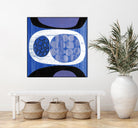 New Beginning II by Mary Calkins on GIANT ART - purple abstract