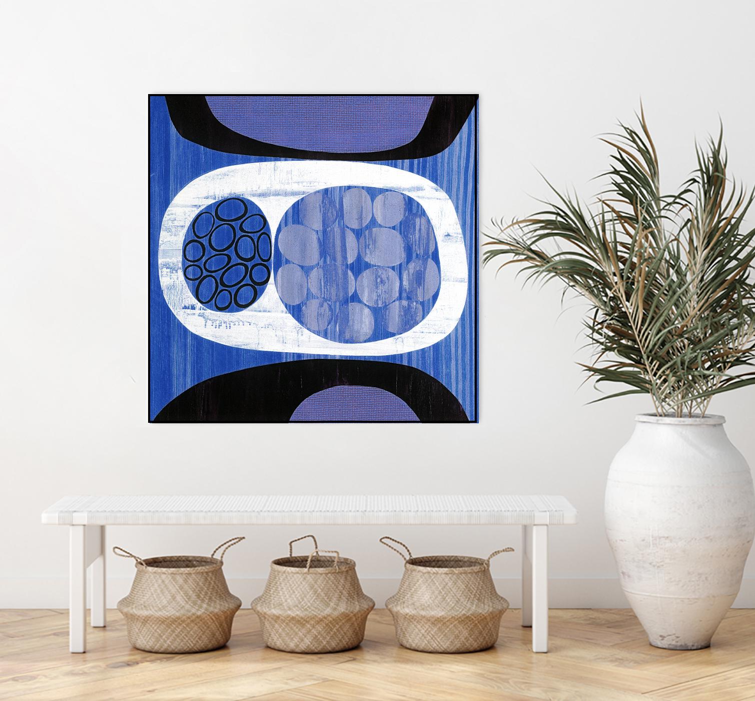 New Beginning II by Mary Calkins on GIANT ART - purple abstract