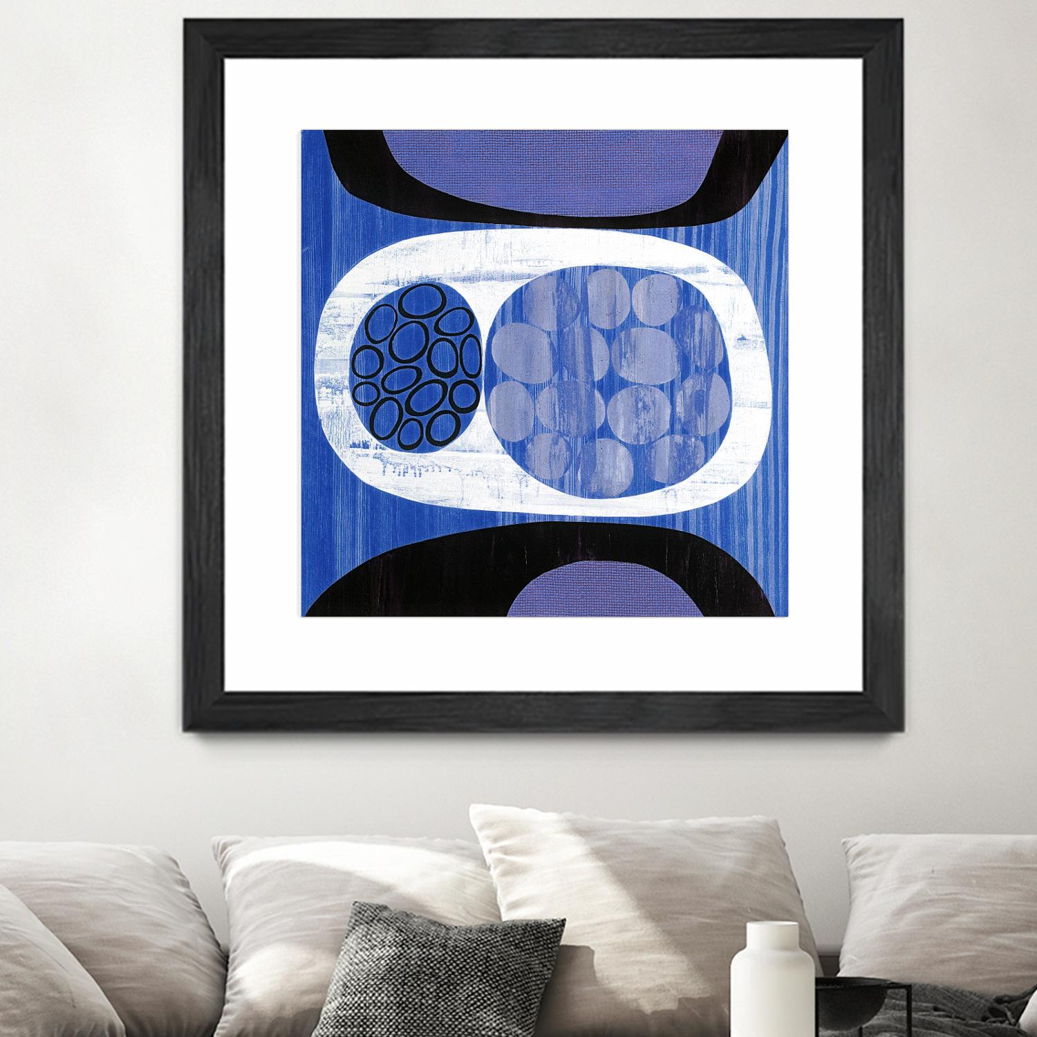 New Beginning II by Mary Calkins on GIANT ART - purple abstract