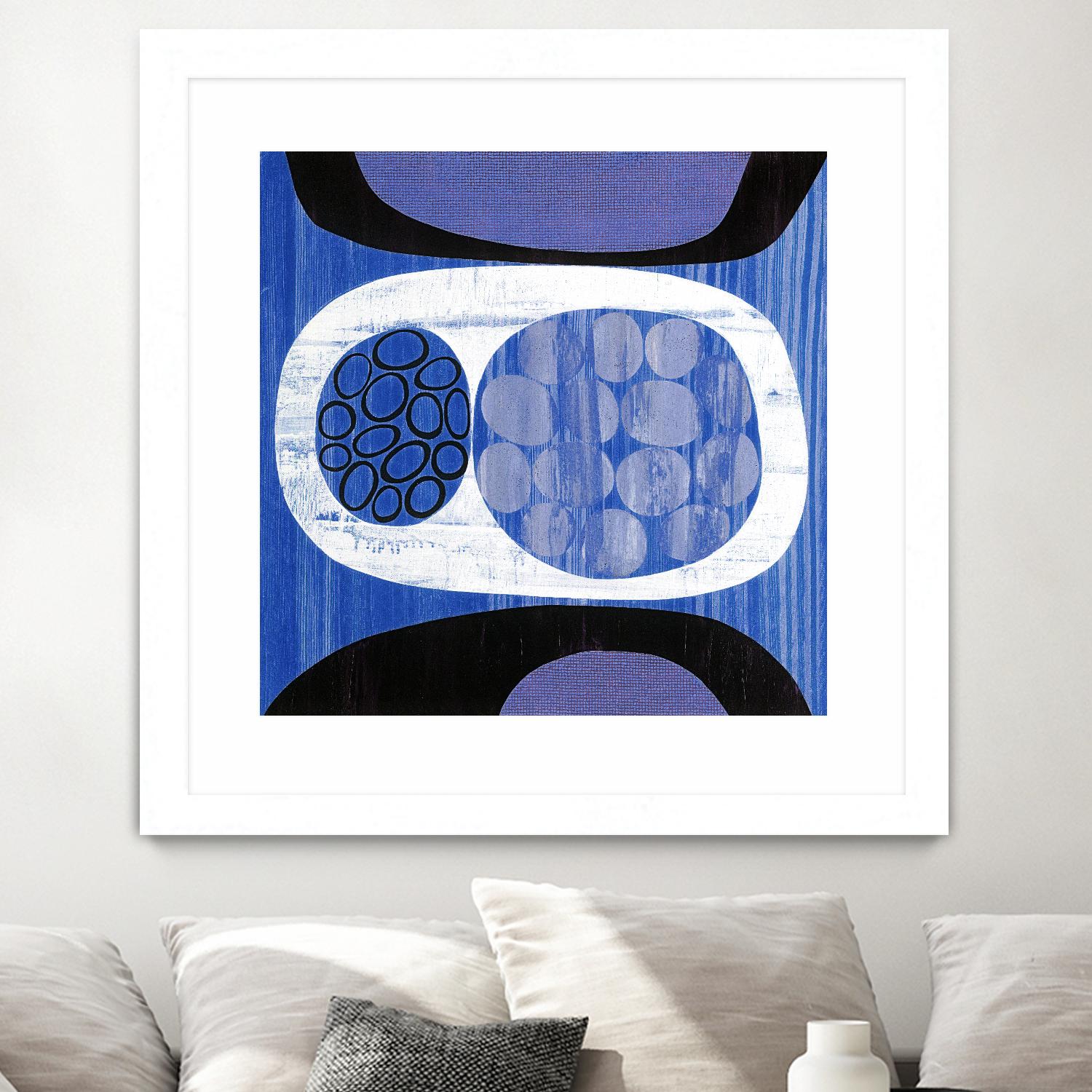 New Beginning II by Mary Calkins on GIANT ART - purple abstract