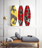 Empowerment I by Mary Calkins on GIANT ART - red abstract