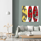 Empowerment I by Mary Calkins on GIANT ART - red abstract