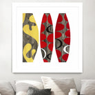 Empowerment I by Mary Calkins on GIANT ART - red abstract