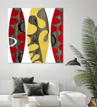 Empowerment II by Mary Calkins on GIANT ART - red abstract