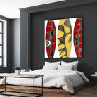 Empowerment II by Mary Calkins on GIANT ART - red abstract