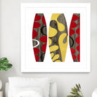 Empowerment II by Mary Calkins on GIANT ART - red abstract