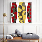 Empowerment II by Mary Calkins on GIANT ART - red abstract