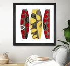 Empowerment II by Mary Calkins on GIANT ART - red abstract