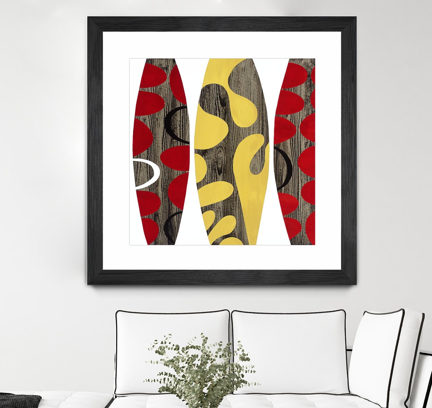 Empowerment II by Mary Calkins on GIANT ART - red abstract