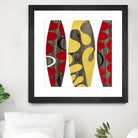 Empowerment II by Mary Calkins on GIANT ART - red abstract