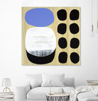 Luna Azul I by Mary Calkins on GIANT ART - blue abstract