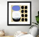 Luna Azul I by Mary Calkins on GIANT ART - blue abstract