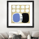 Luna Azul II by Mary Calkins on GIANT ART - blue abstract