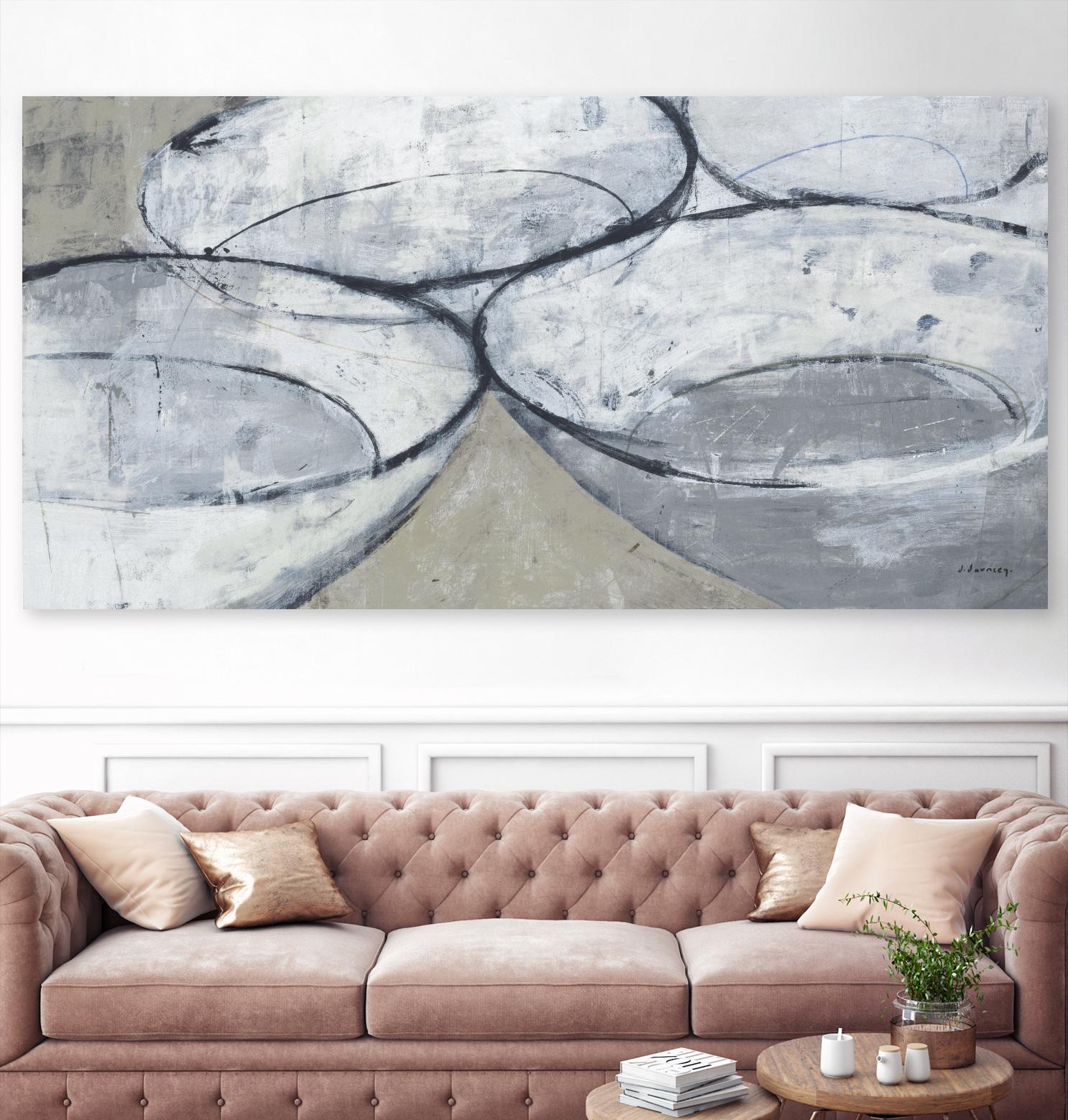 Plaza 1 by David Dauncey on GIANT ART - blue still life