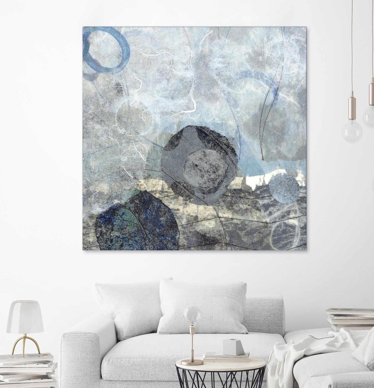 Pathways II: Wave by David Owen Hastings on GIANT ART - blue abstract