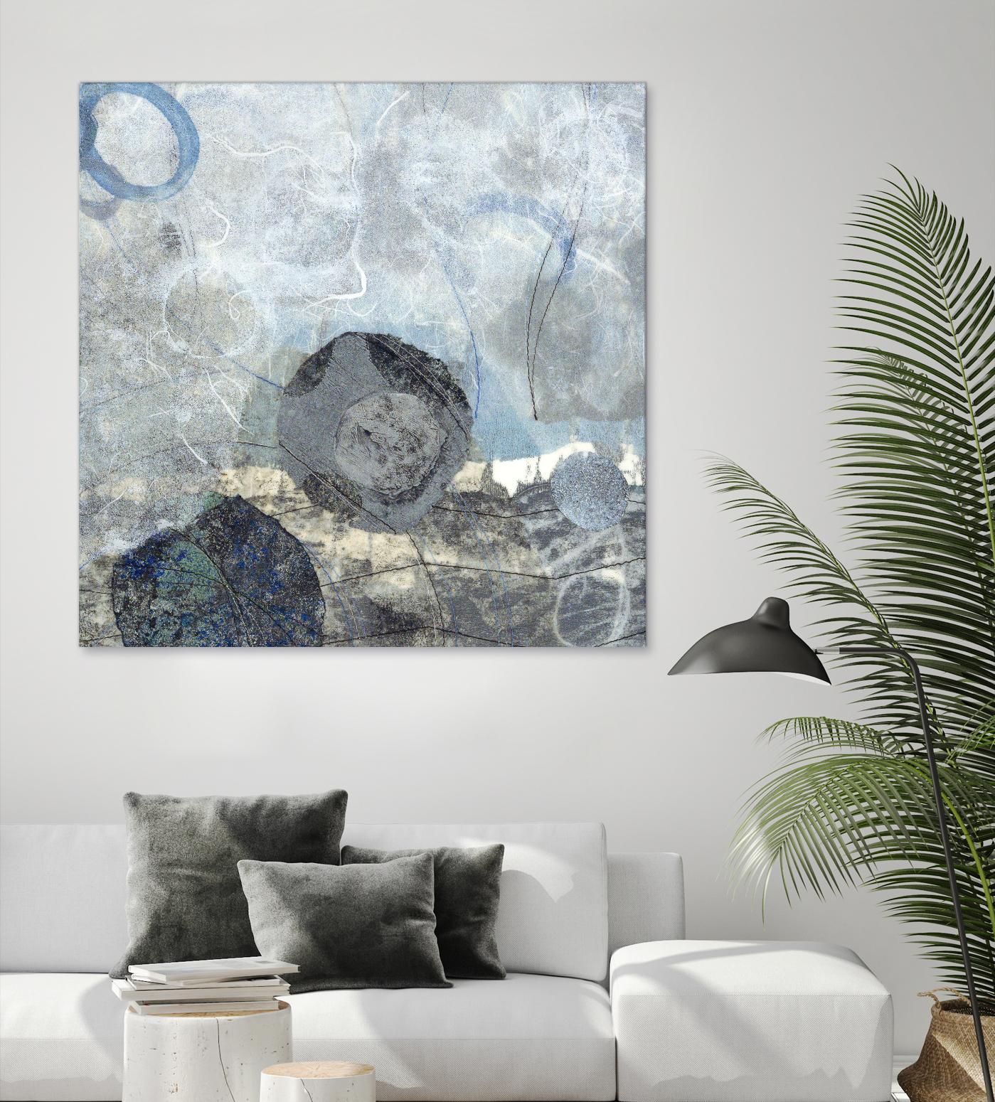 Pathways II: Wave by David Owen Hastings on GIANT ART - blue abstract