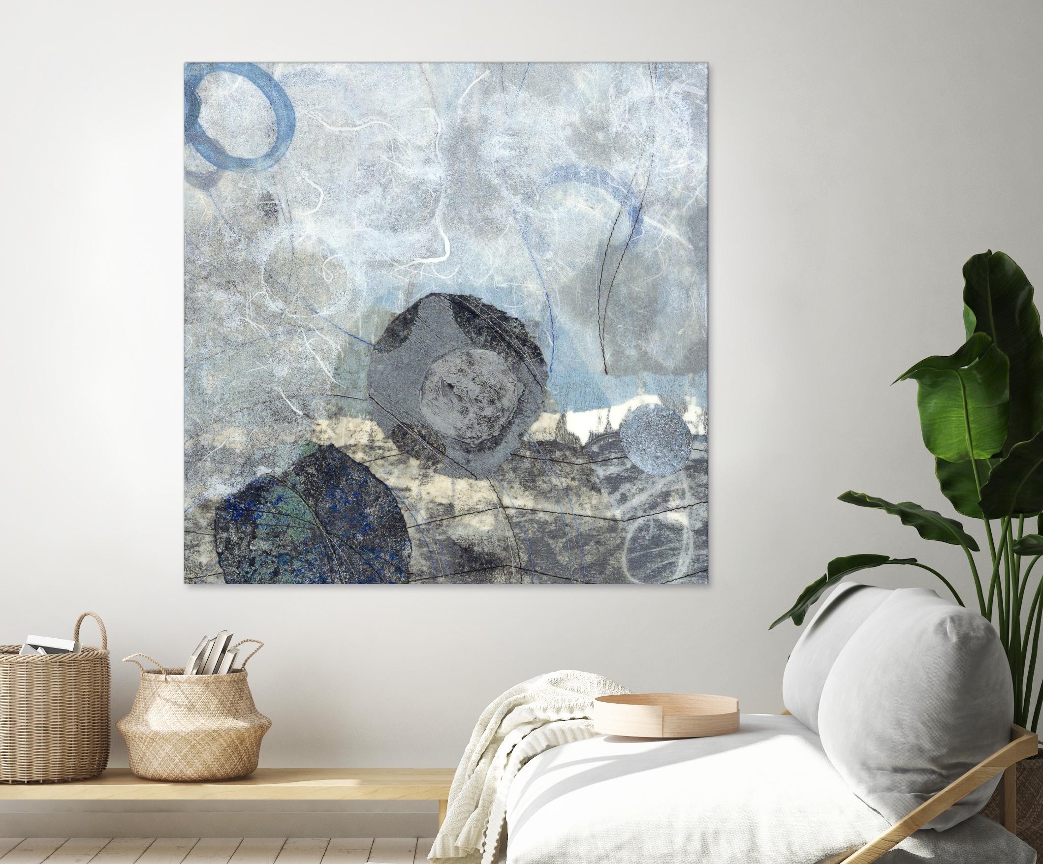 Pathways II: Wave by David Owen Hastings on GIANT ART - blue abstract