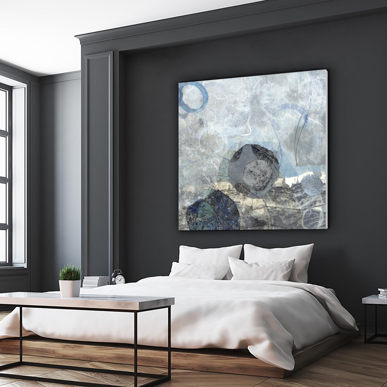 Pathways II: Wave by David Owen Hastings on GIANT ART - blue abstract