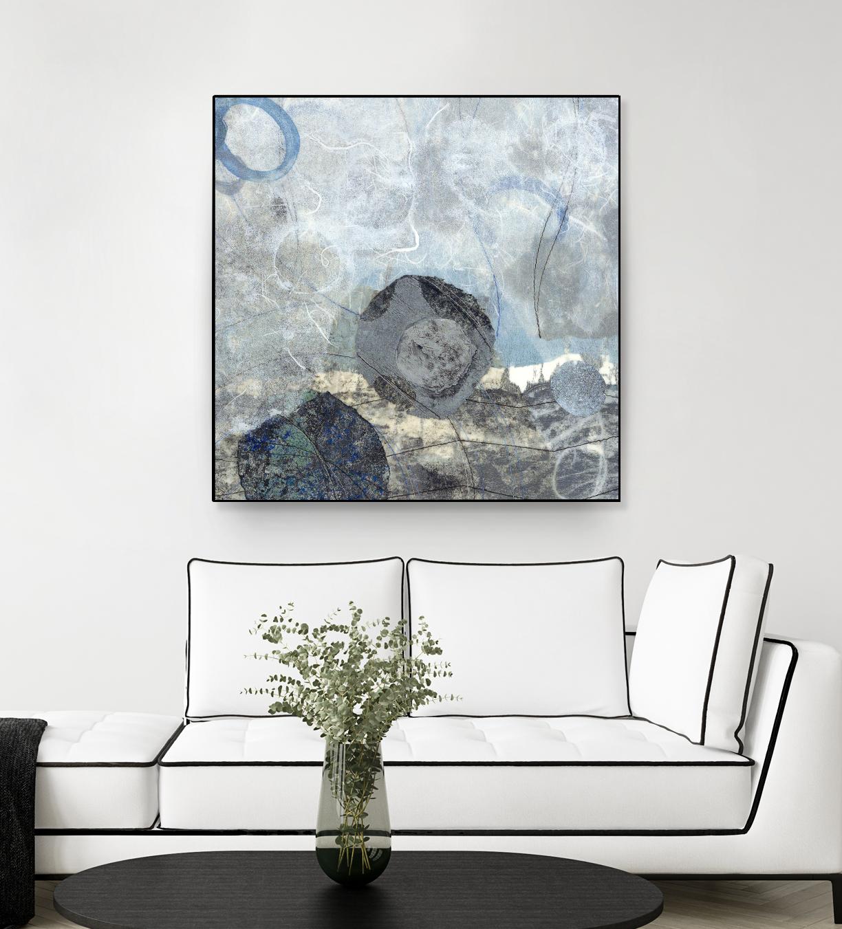 Pathways II: Wave by David Owen Hastings on GIANT ART - blue abstract