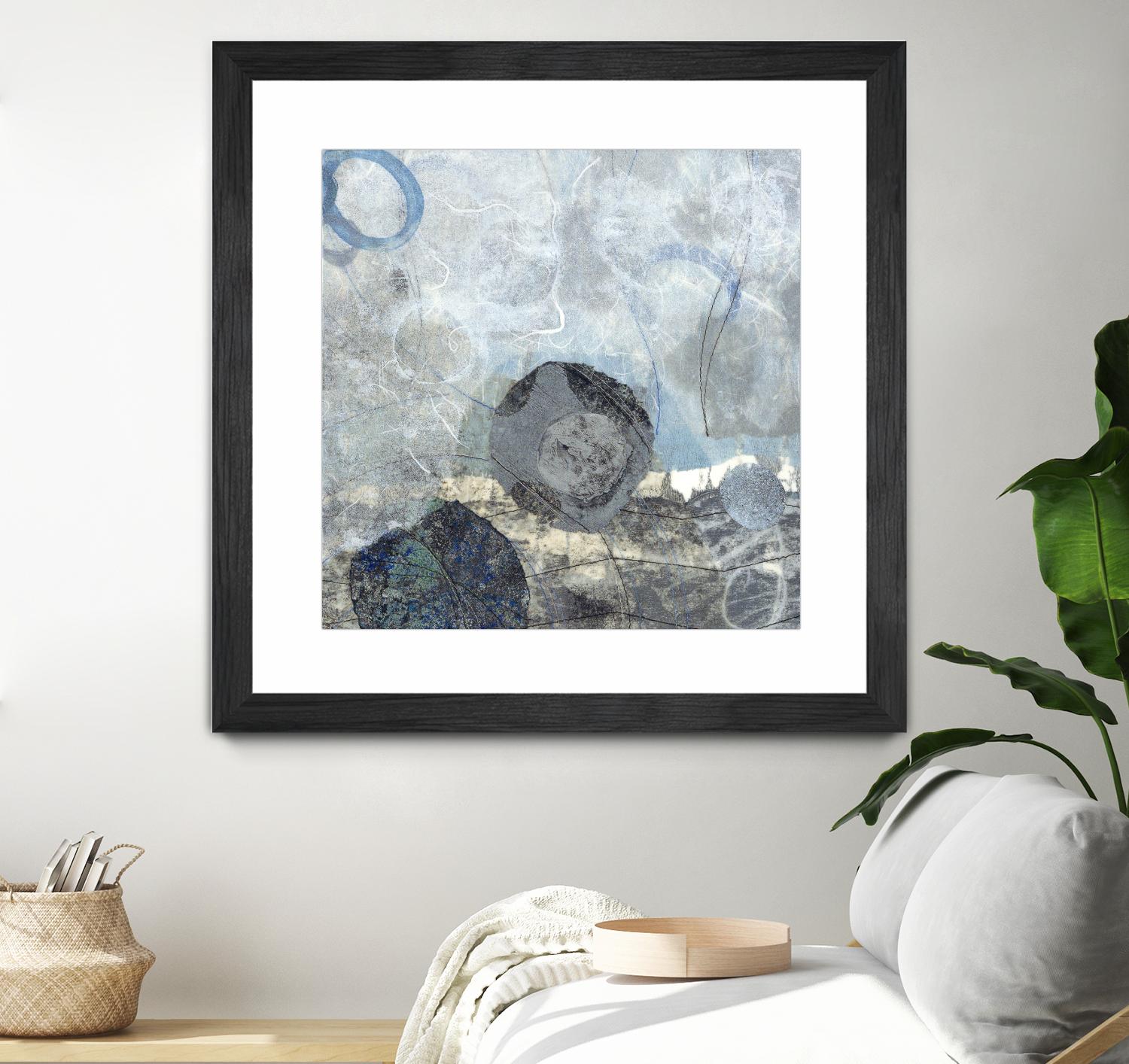 Pathways II: Wave by David Owen Hastings on GIANT ART - blue abstract