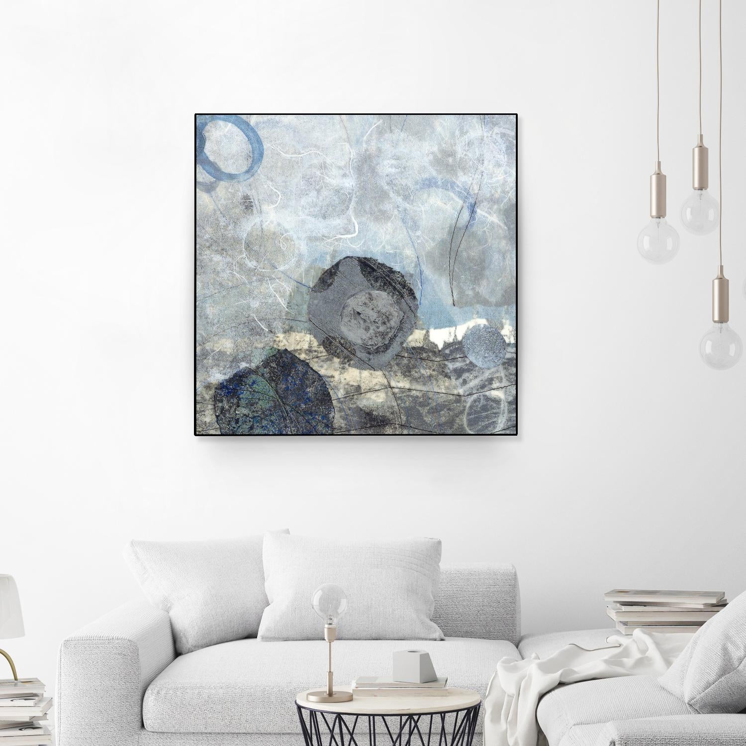 Pathways II: Wave by David Owen Hastings on GIANT ART - blue abstract