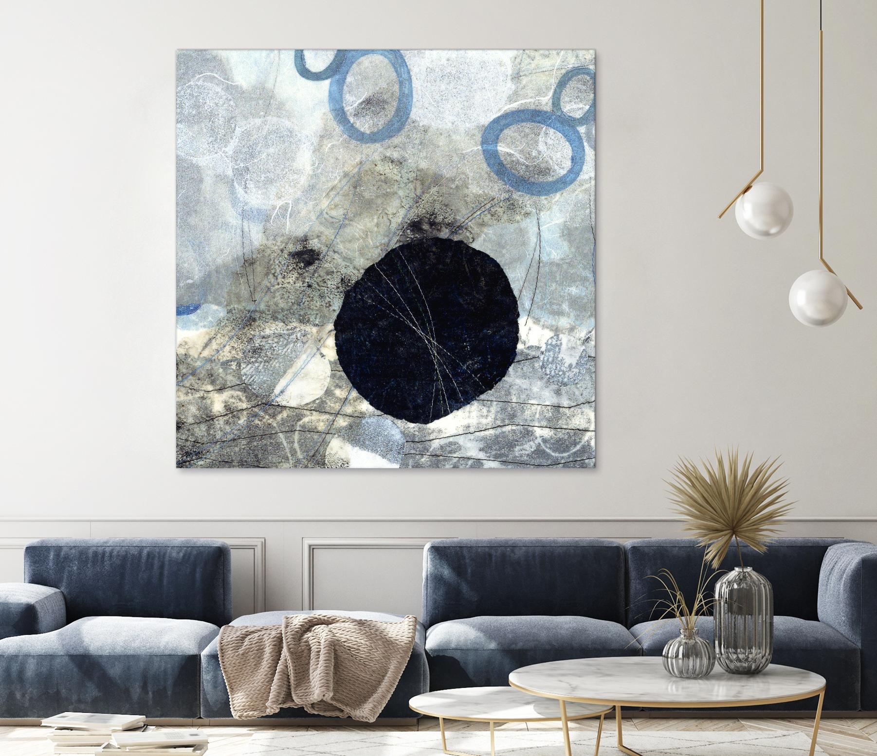 Pathways II: Crash by David Owen Hastings on GIANT ART - blue abstract